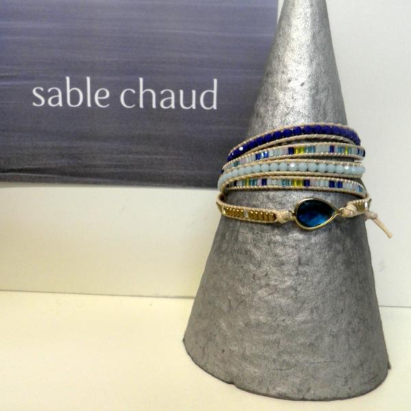 Bracelet Sable Chaud 240230 Bleu